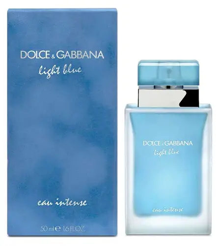 dolce and gabbana light blue intense women's