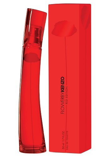 kenzo flower red edition