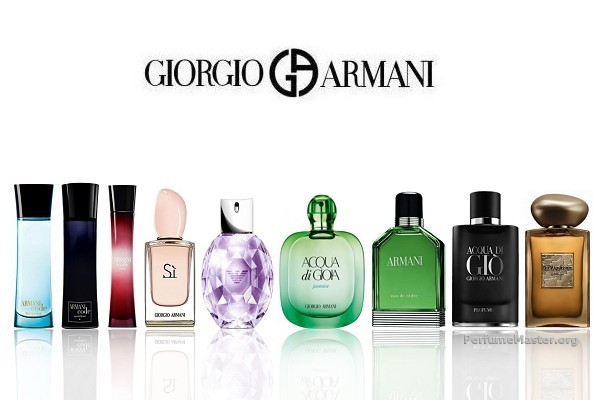 giorgio armani luxury fragrance collection